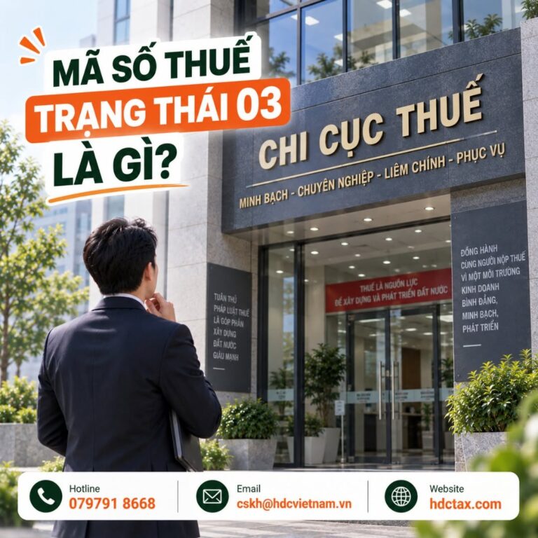 Mã số thuế trạng thái 03 là gì và cần xử lý ra sao?